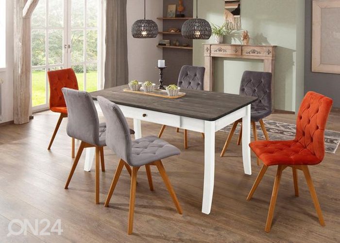 Jatkettava ruokapöytä Palermo 140-180x90 cm kuvasuurennos