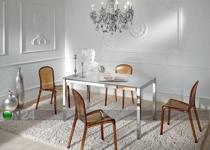 Jatkettava ruokapöytä RIGO 70x110-170 cm kuvasuurennos
