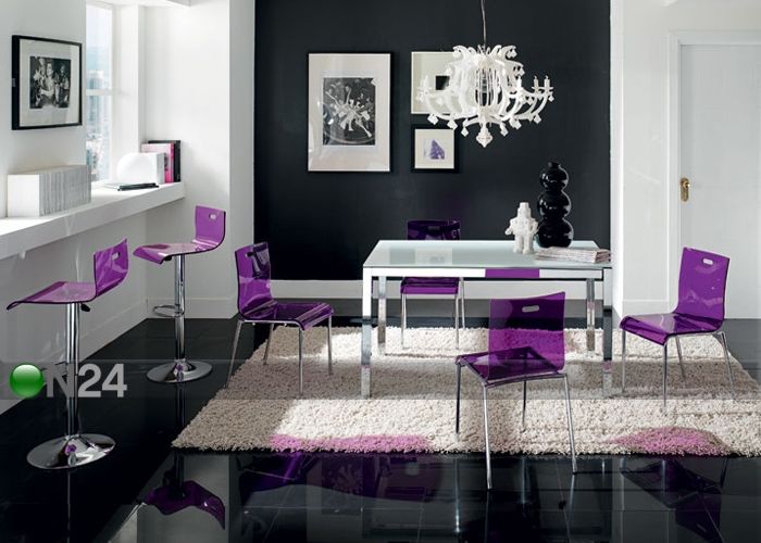 Jatkettava ruokapöytä RIGO 70x110-170 cm kuvasuurennos