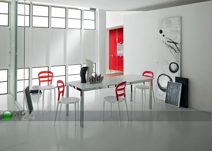Jatkettava ruokapöytä RIGO 70x110-170 cm kuvasuurennos