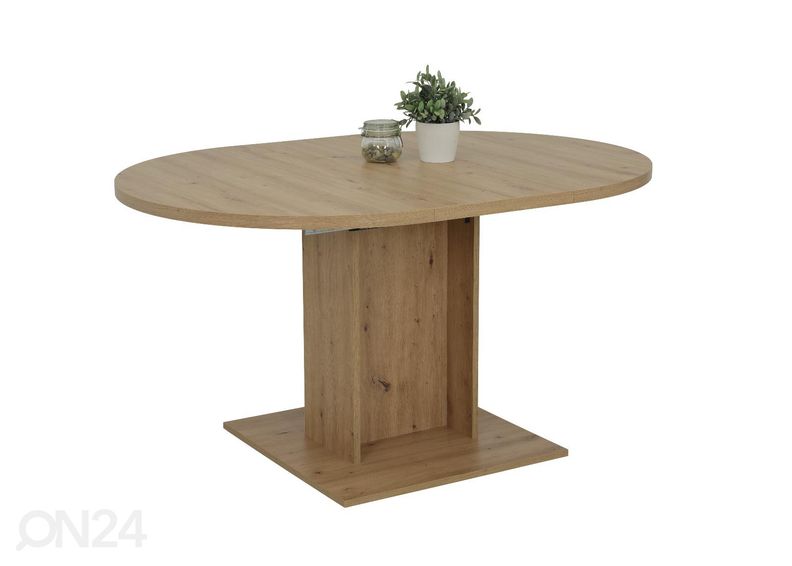Jatkettava ruokapöytä Ronda 104x104-144 cm kuvasuurennos