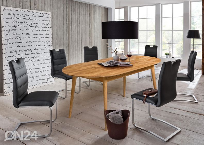 Jatkettava ruokapöytä Scan 170-210x90 cm kuvasuurennos