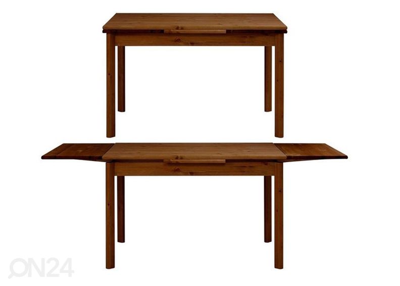Jatkettava ruokapöytä Tirza 80x120-200 cm kuvasuurennos