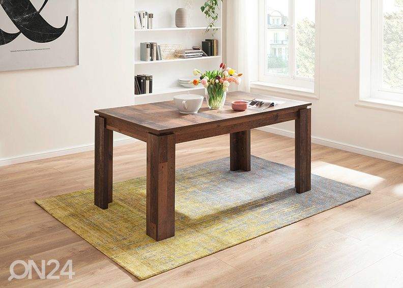 Jatkettava ruokapöytä Trendteam 160-200x90 cm kuvasuurennos