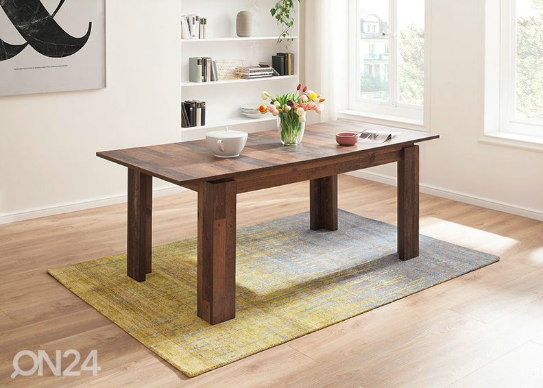 Jatkettava ruokapöytä Trendteam 160-200x90 cm kuvasuurennos