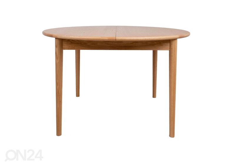Jatkettava ruokapöytä Troyes Ø 120-160 cm kuvasuurennos