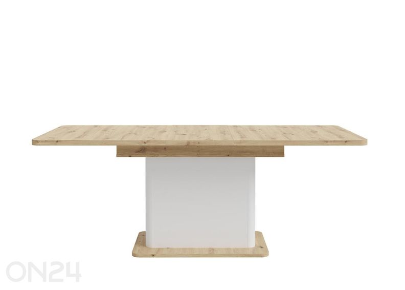 Jatkettava ruokapöytä Wardiol 90x160/200 cm kuvasuurennos