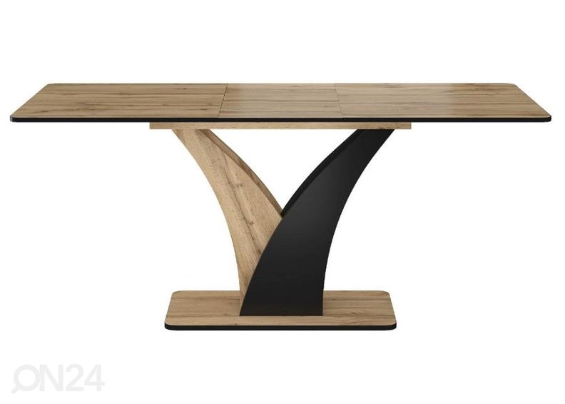 Jatkettava ruokapöytä Wind 120-160x68 cm kuvasuurennos