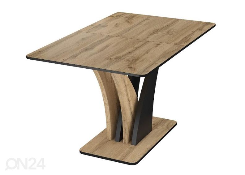 Jatkettava ruokapöytä Wind 120-160x68 cm kuvasuurennos