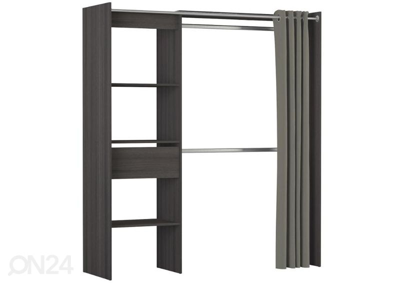 Jatkettava vaatekaappijärjestelmä Chicago 168 cm kuvasuurennos
