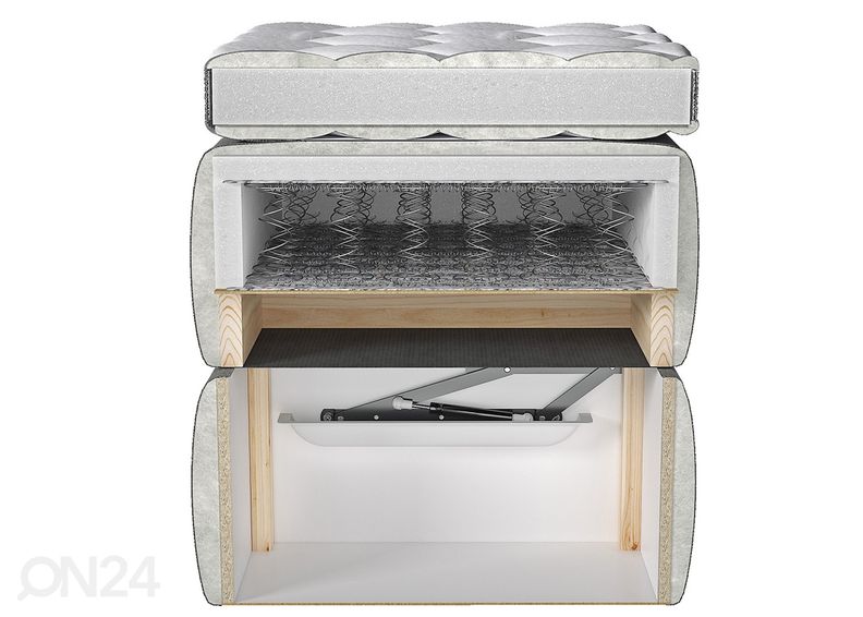 Jenkkisänky Cleveland 140x200 cm kuvasuurennos