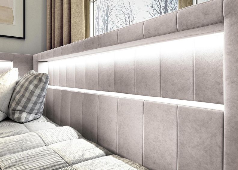 Jenkkisänky Gold III 80x200 cm kuvasuurennos