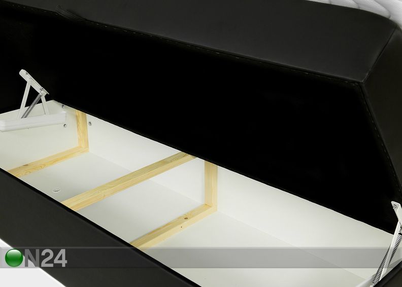 Jenkkisänky kahdella vuodevaatelaatikolla 120x200 cm kuvasuurennos