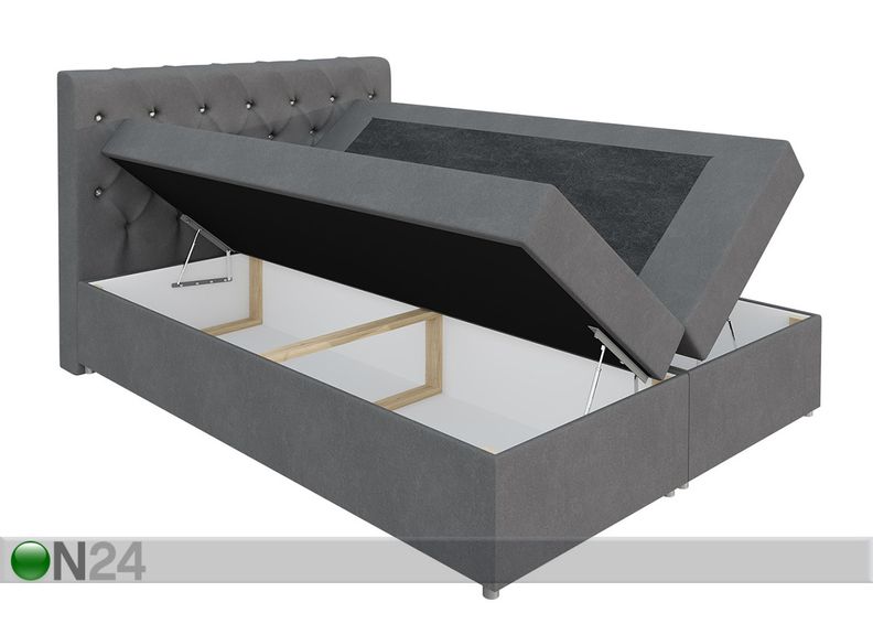 Jenkkisänky vuodevaatelaatikolla 120x200 cm kuvasuurennos