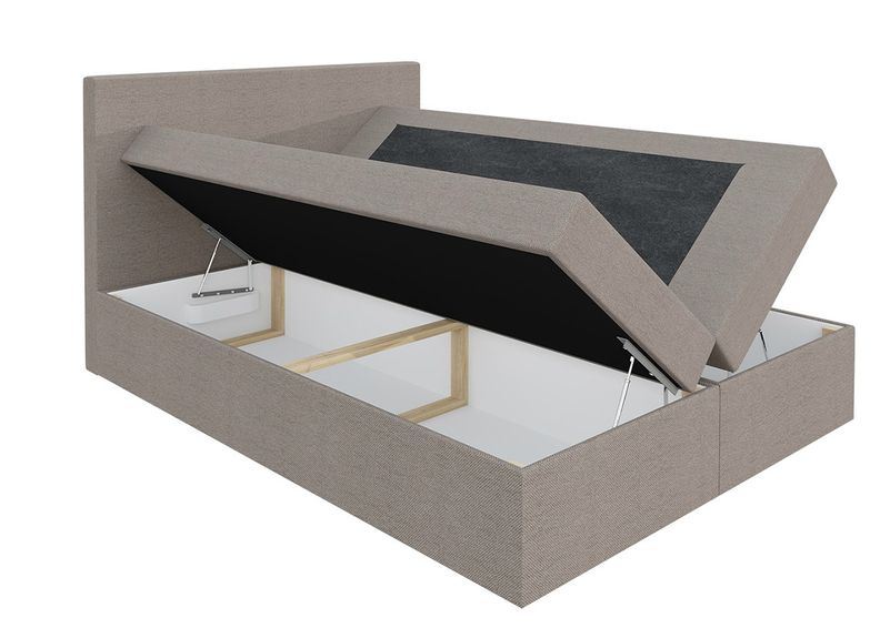 Jenkkisänky vuodevaatelaatikolla 140x200 cm kuvasuurennos