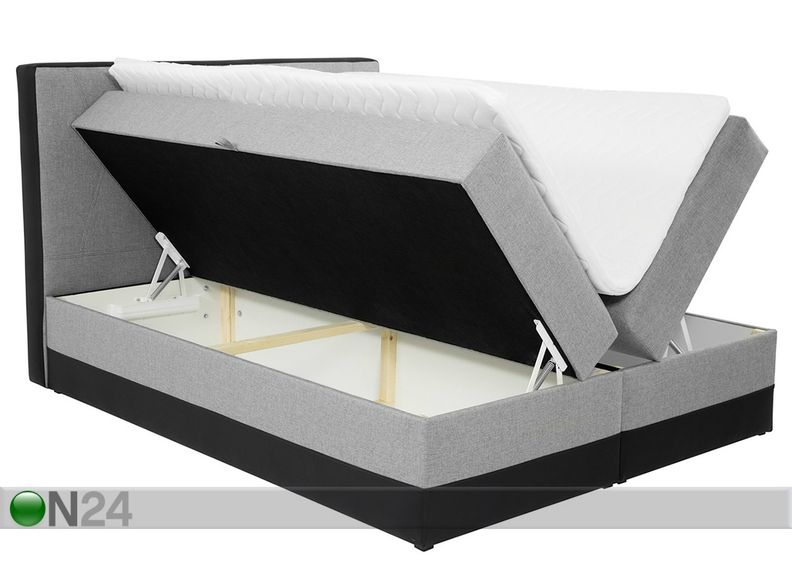 Jenkkisänky vuodevaatelaatikolla 140x200 cm kuvasuurennos