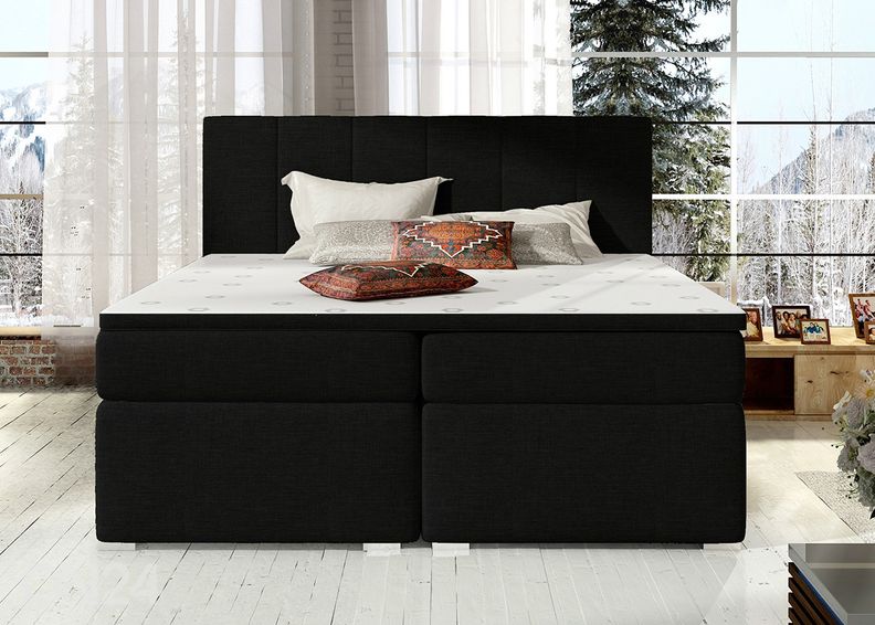 Jenkkisänky vuodevaatelaatikolla 140x200 cm kuvasuurennos