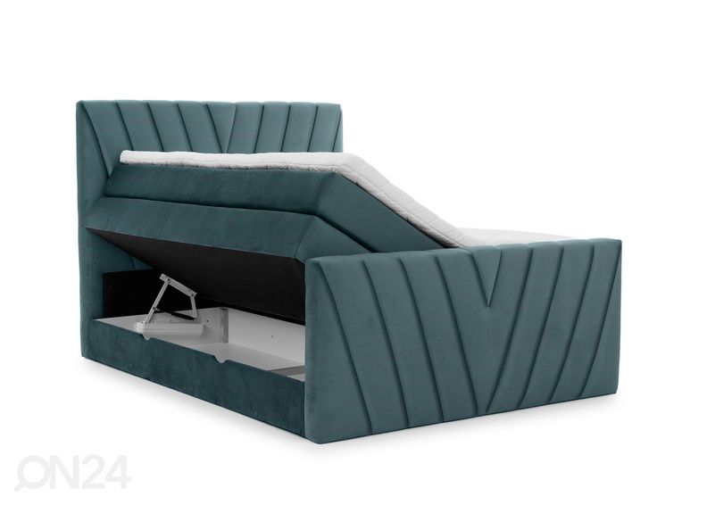 Jenkkisänky vuodevaatelaatikolla 140x200 cm kuvasuurennos