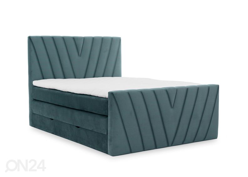 Jenkkisänky vuodevaatelaatikolla 140x200 cm kuvasuurennos