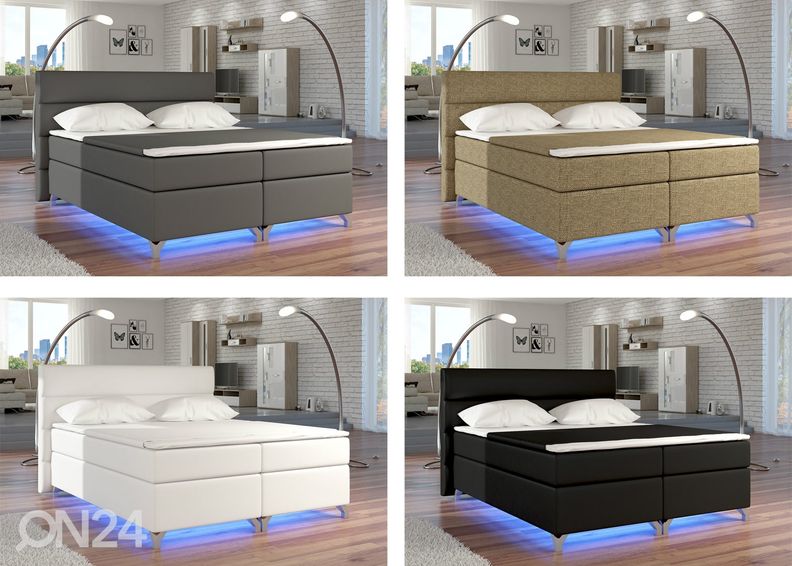 Jenkkisänky vuodevaatelaatikolla 180x200 cm kuvasuurennos