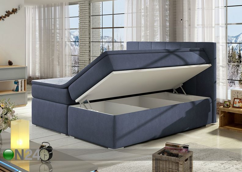 Jenkkisänky vuodevaatelaatikolla 180x200 cm kuvasuurennos