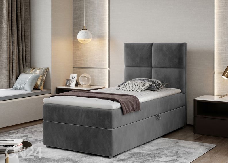 Jenkkisänky vuodevaatelaatikolla 90x200 cm kuvasuurennos