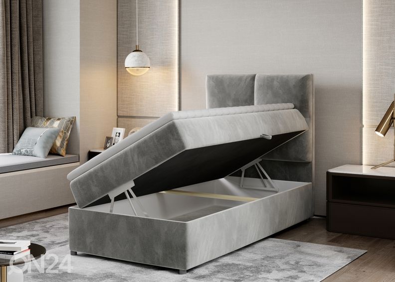 Jenkkisänky vuodevaatelaatikolla 90x200 cm kuvasuurennos