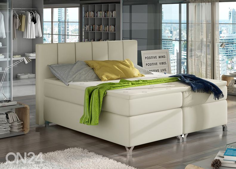 Jenkkisänky vuodevaatelaatikolla Barbara 140x200 cm kuvasuurennos