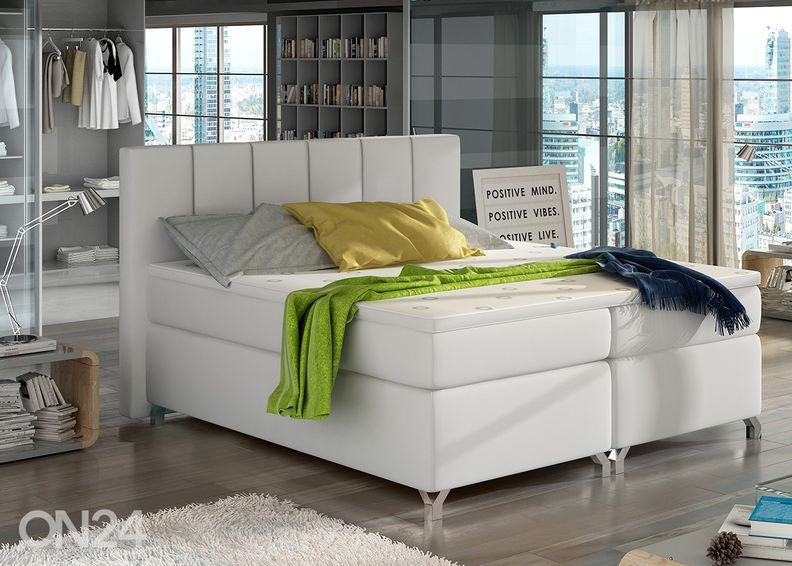 Jenkkisänky vuodevaatelaatikolla Barbara 140x200 cm kuvasuurennos