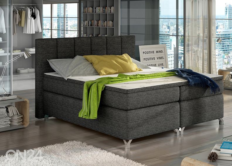 Jenkkisänky vuodevaatelaatikolla Barbara 180x200 cm kuvasuurennos