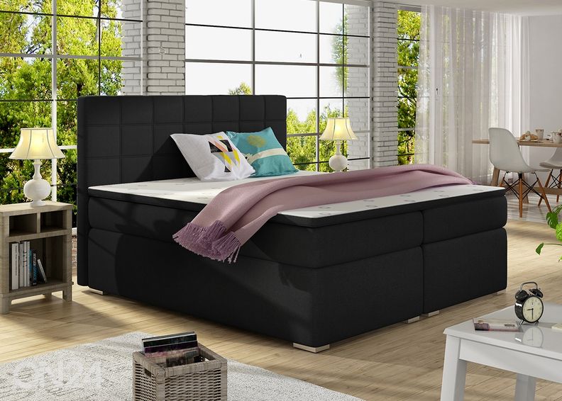 Jenkkisänky vuodevaatelaatikolla Chester 140x200 cm kuvasuurennos