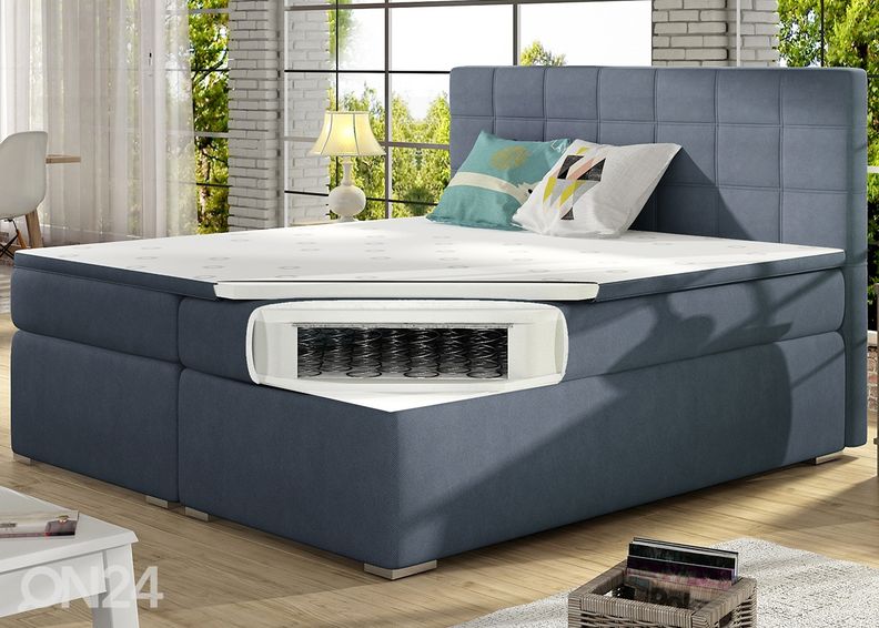 Jenkkisänky vuodevaatelaatikolla Chester 140x200 cm kuvasuurennos