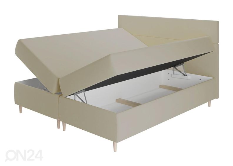 Jenkkisänky vuodevaatelaatikolla Indiana 140x200 cm kuvasuurennos