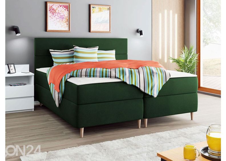 Jenkkisänky vuodevaatelaatikolla Indiana 140x200 cm kuvasuurennos