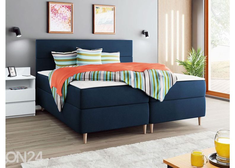 Jenkkisänky vuodevaatelaatikolla Indiana 140x200 cm kuvasuurennos