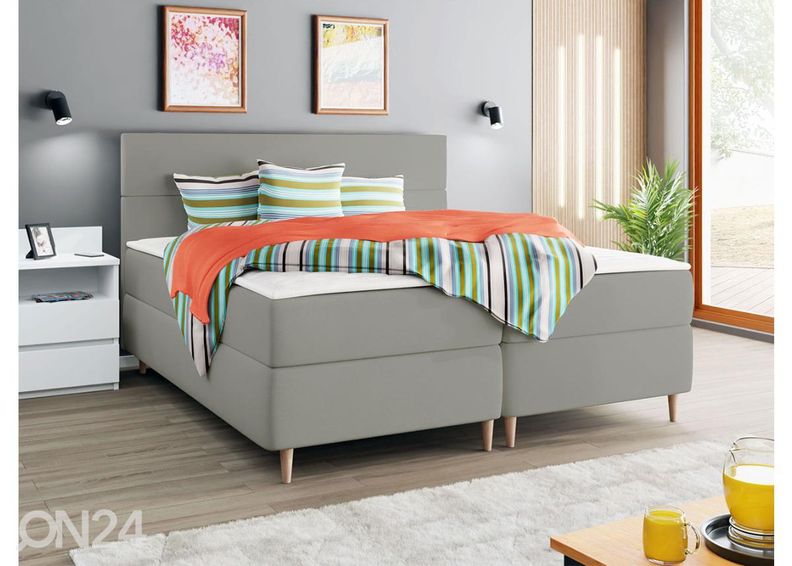 Jenkkisänky vuodevaatelaatikolla Indiana 140x200 cm kuvasuurennos