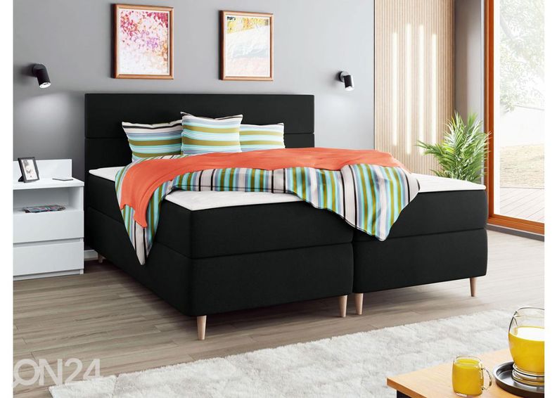 Jenkkisänky vuodevaatelaatikolla Indiana 140x200 cm kuvasuurennos