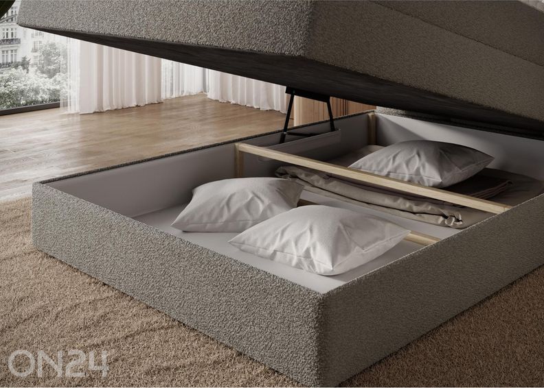 Jenkkisänky vuodevaatelaatikolla Kasped 120x200 cm kuvasuurennos