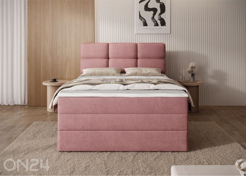 Jenkkisänky vuodevaatelaatikolla Kasped 120x200 cm kuvasuurennos