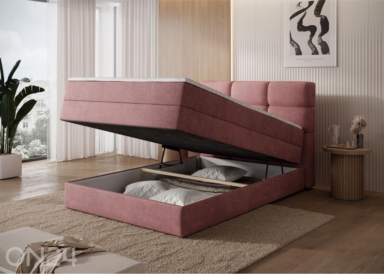 Jenkkisänky vuodevaatelaatikolla Kasped 120x200 cm kuvasuurennos