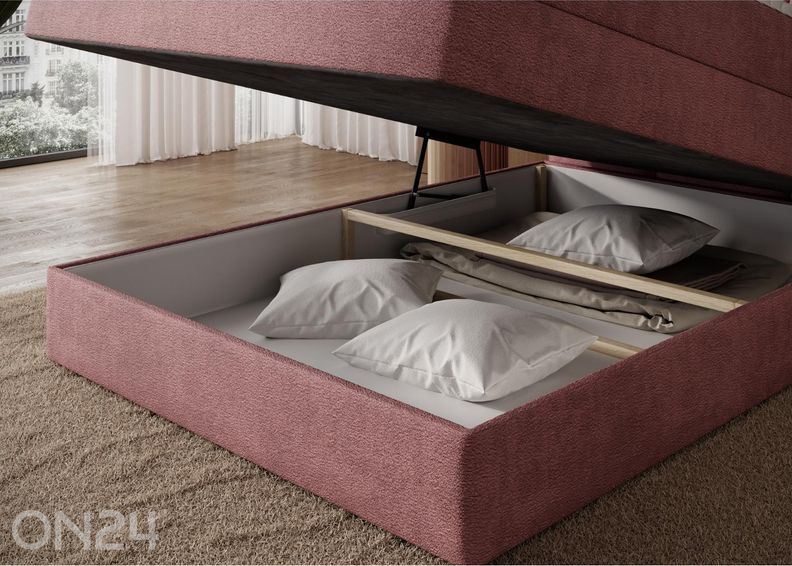 Jenkkisänky vuodevaatelaatikolla Kasped 120x200 cm kuvasuurennos