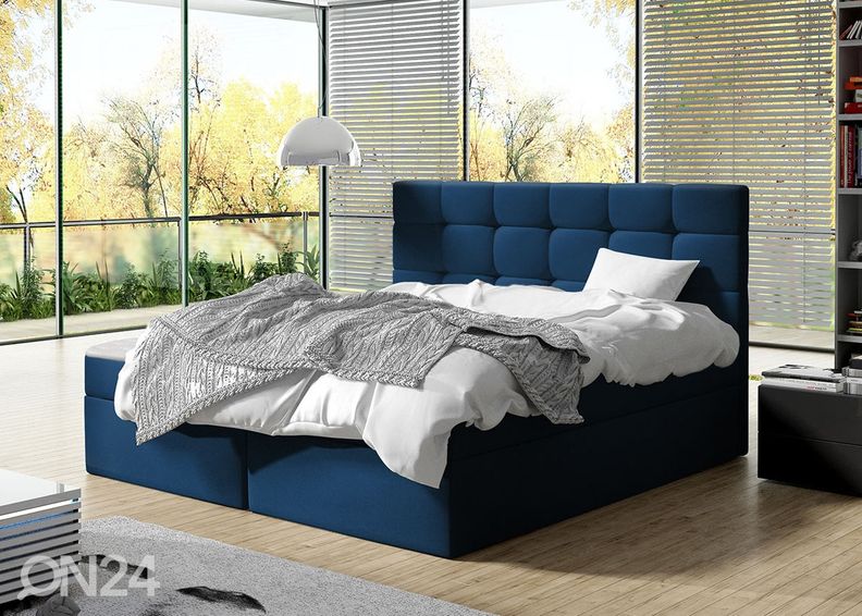 Jenkkisänky vuodevaatelaatikolla Luanda 160x200 cm kuvasuurennos