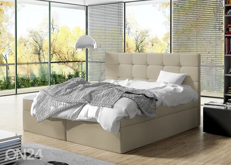 Jenkkisänky vuodevaatelaatikolla Luanda 160x200 cm kuvasuurennos