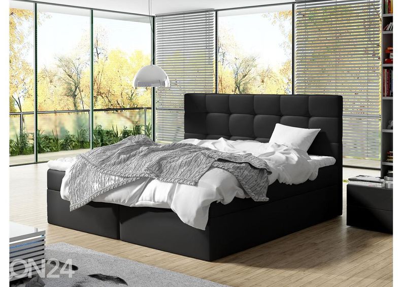 Jenkkisänky vuodevaatelaatikolla Luanda 160x200 cm kuvasuurennos