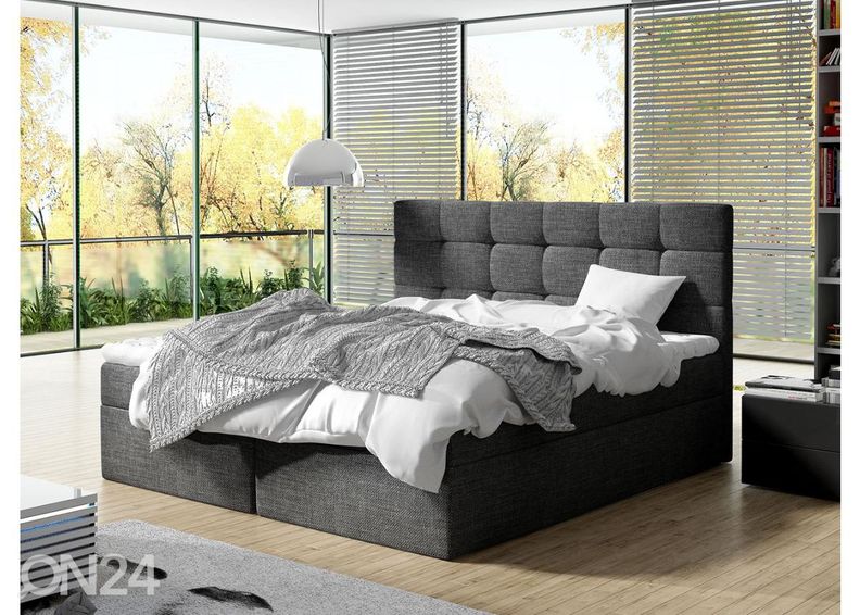 Jenkkisänky vuodevaatelaatikolla Luanda 160x200 cm kuvasuurennos