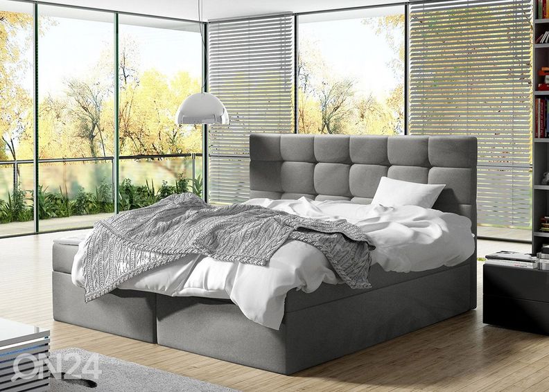 Jenkkisänky vuodevaatelaatikolla Luanda 160x200 cm kuvasuurennos