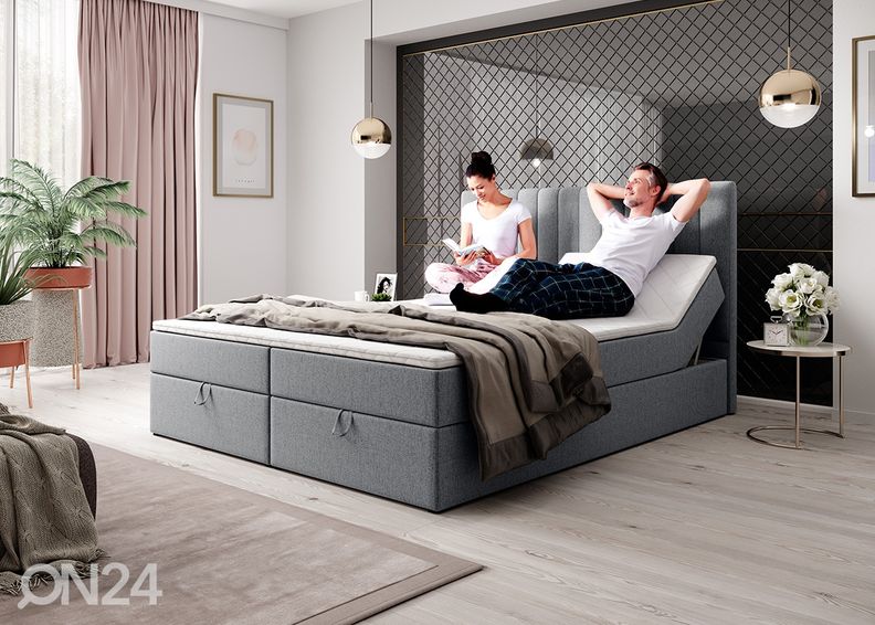 Jenkkisänky vuodevaatelaatikolla RELAX 160x200 cm kuvasuurennos