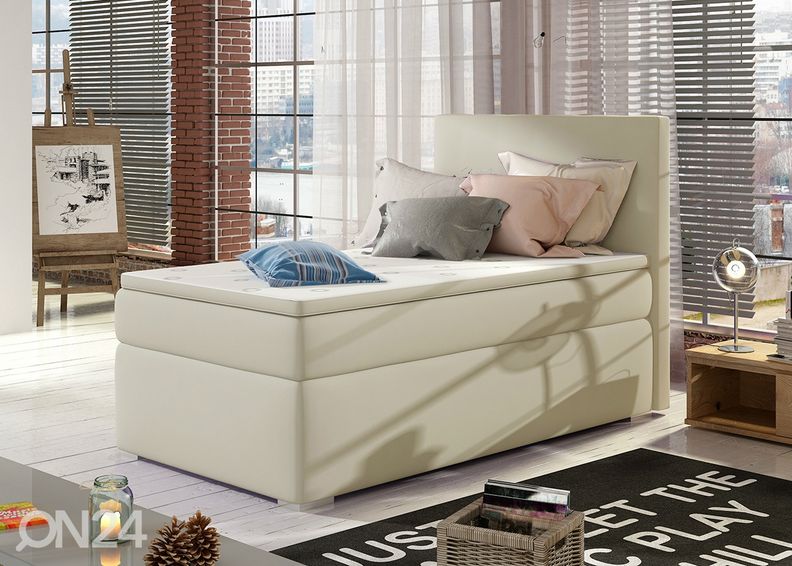 Jenkkisänky vuodevaatelaatikolla Sandy 90x200 cm kuvasuurennos