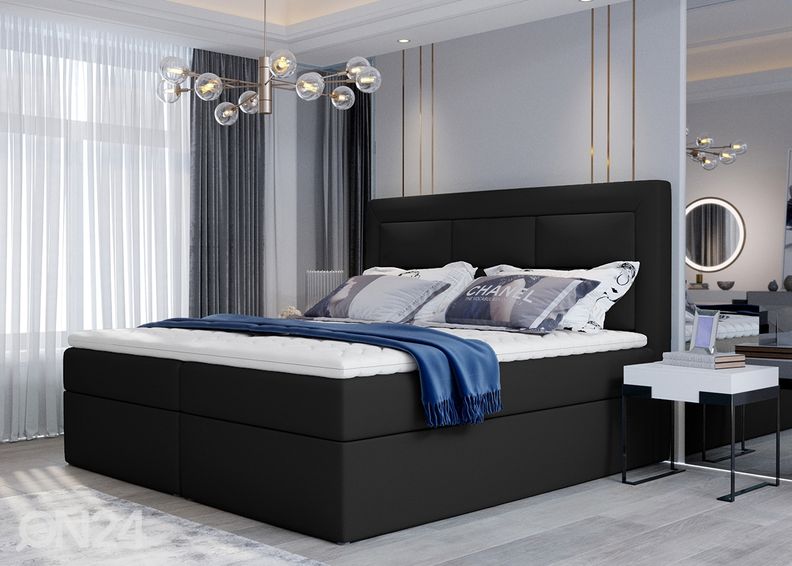 Jenkkisänky vuodevaatelaatikolla Vivian 140x200 cm kuvasuurennos