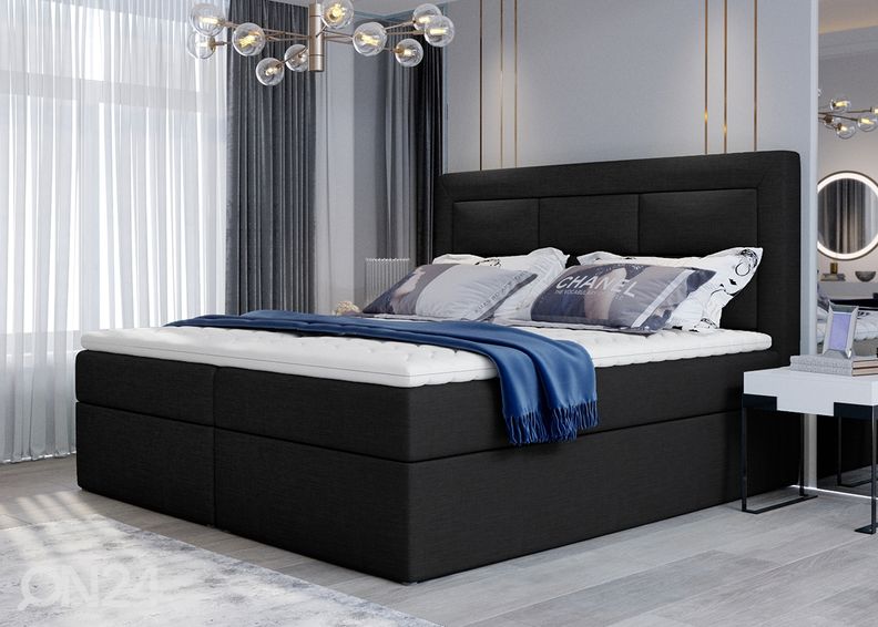 Jenkkisänky vuodevaatelaatikolla Vivian 140x200 cm kuvasuurennos